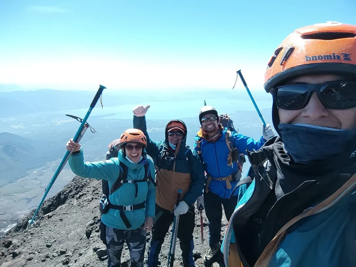Ascenso al Volcán Villarrica desde Pucón
