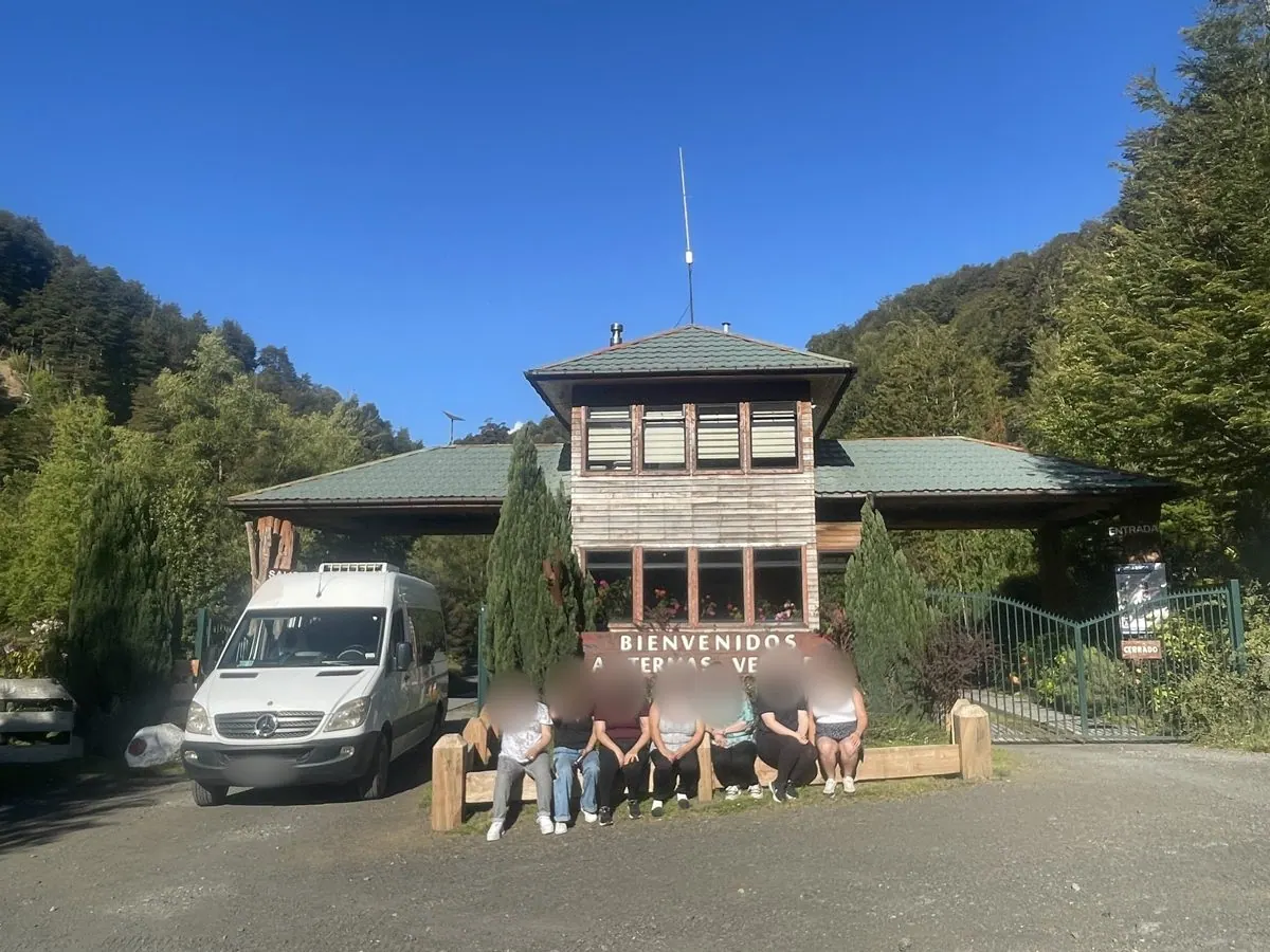 Termas Vergara desde Pucón y Villarrica